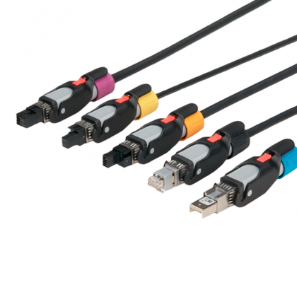 Les connecteurs optiques d'interconnexion robustes d'E / S offrent robustesse, facilité de déploiement et systèmes à hautes performances optiques