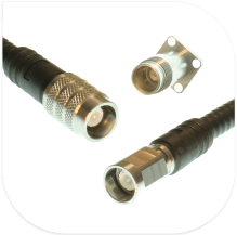 Miniature Low PIM RF Coax Connector System for Small Cell