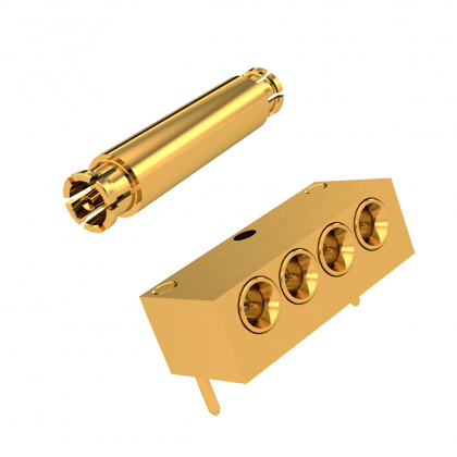 SMPW subminiature, G3PO-compatible coaxial connector for defense and telecom markets