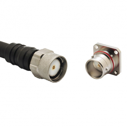 QLI low intermodulation bayonet connectors make it easy to connect and disconnect