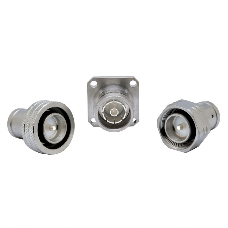High power connectors have excellent power handling, low insertion loss and low PIM intermodulation.