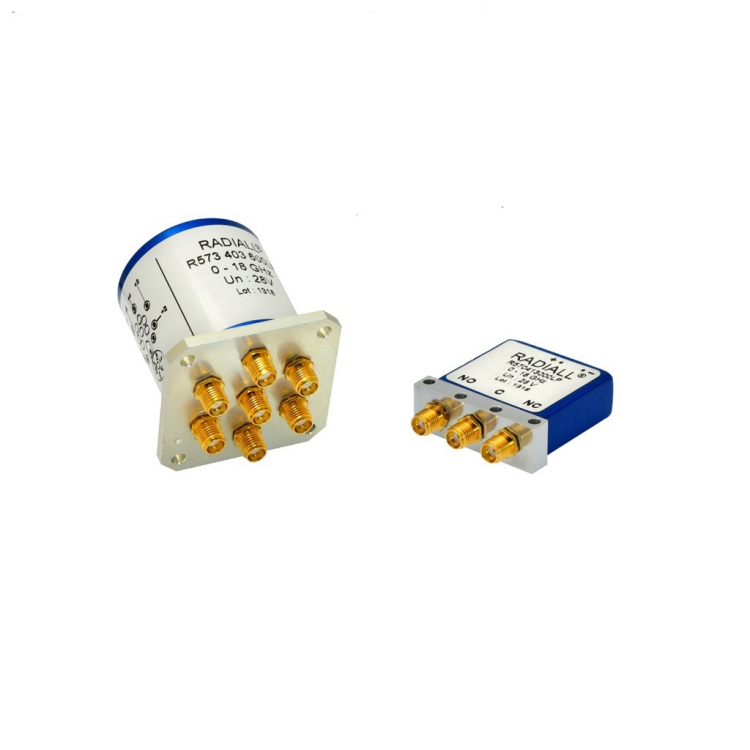 Low PIM switches are perfectly suited for RF test systems and test benches.