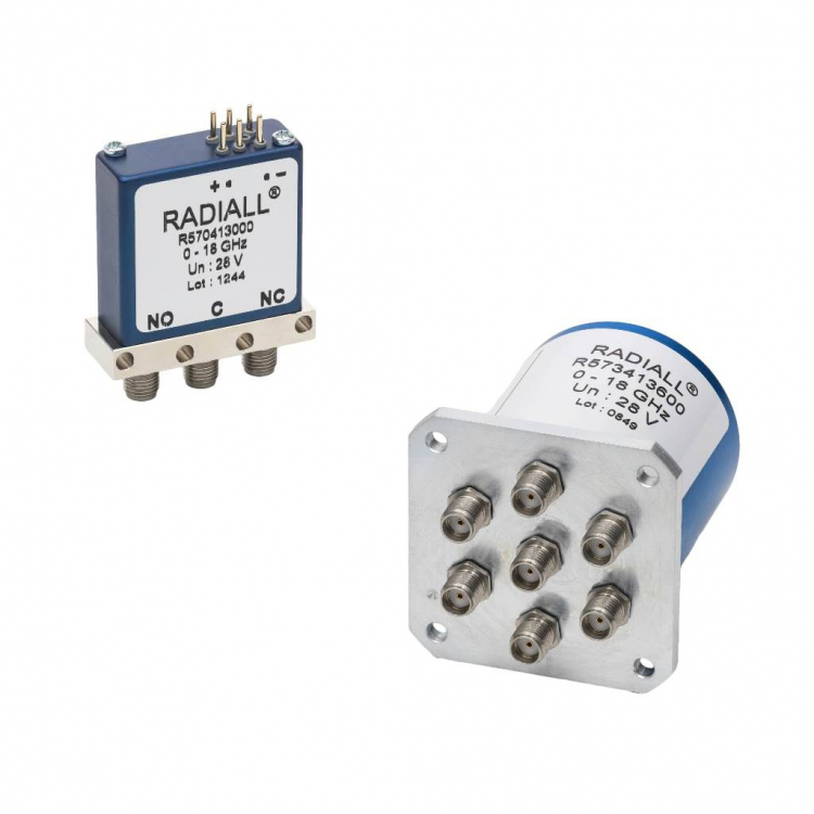Radiall Modular System for Electromechanical Switches (RAMSES) enables microwave coaxial switch production without decrease in contact resistance reliability. 