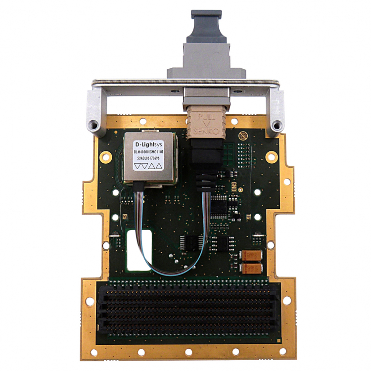 WildcatFMC Board, optical high-speed and high-density interface for ruggedized FPGA board