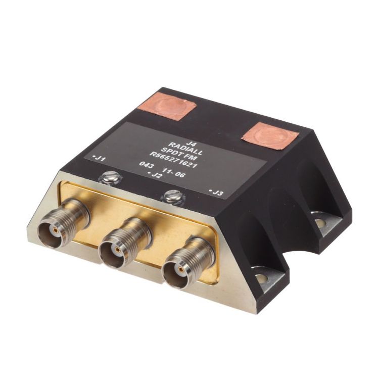 Details about   Coaxial Switch F Radiall R573402410 SP4T SMA DC-18 GHz 12 Volt- 							 							show original title 