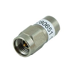 Low power space coaxial SMA 2.9 terminations 