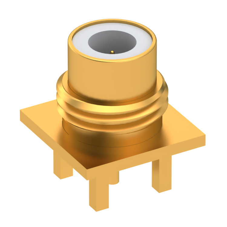 75 OHM / STRAIGHT JACK MALE GOLD