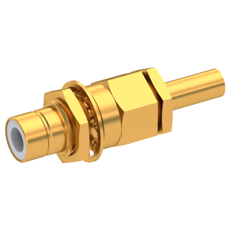 75 OHM / STRAIGHT JACK MALE CRIMP TYPE FOR 2.6/75 S GOLD