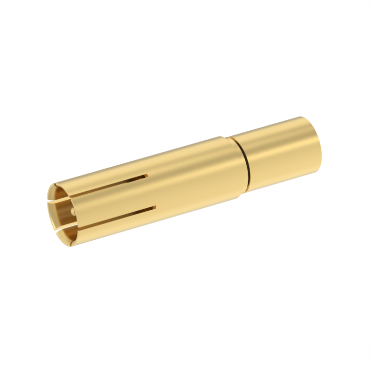 Size 5 Socket Coaxial contact for RG142  RG223 cable - Non environmental - (DSX MIL SERIES)  