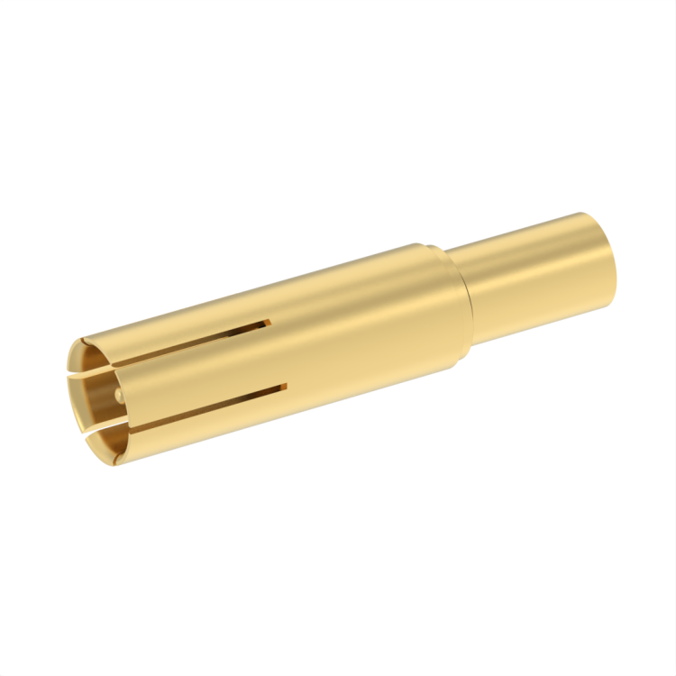 Size 5 Socket Coaxial contact for RG180  RG195 cable - Non environmental - (DSX MIL SERIES)  