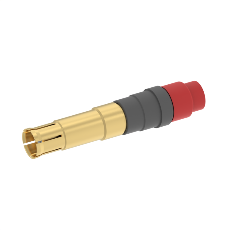 Size 9 Socket Concentric Twinax Contact for MIL-C-17/176-00002 Cable - Environmental - 32C4/32T4/14C8, (DSX MIL  SERIES)