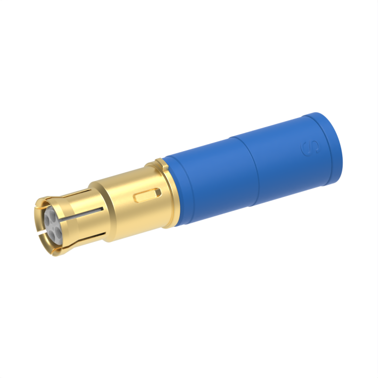 Size 8 socket quadrax contact for tensolite NF24Q100 and PICE51424 cables-(EPXA & B / QM SERIES) -environmental