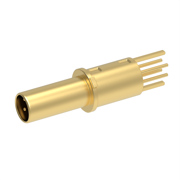 Size 8 Pin Quadrax Contact for PC TAIL - RB - (EPXA & B / QM SERIES)