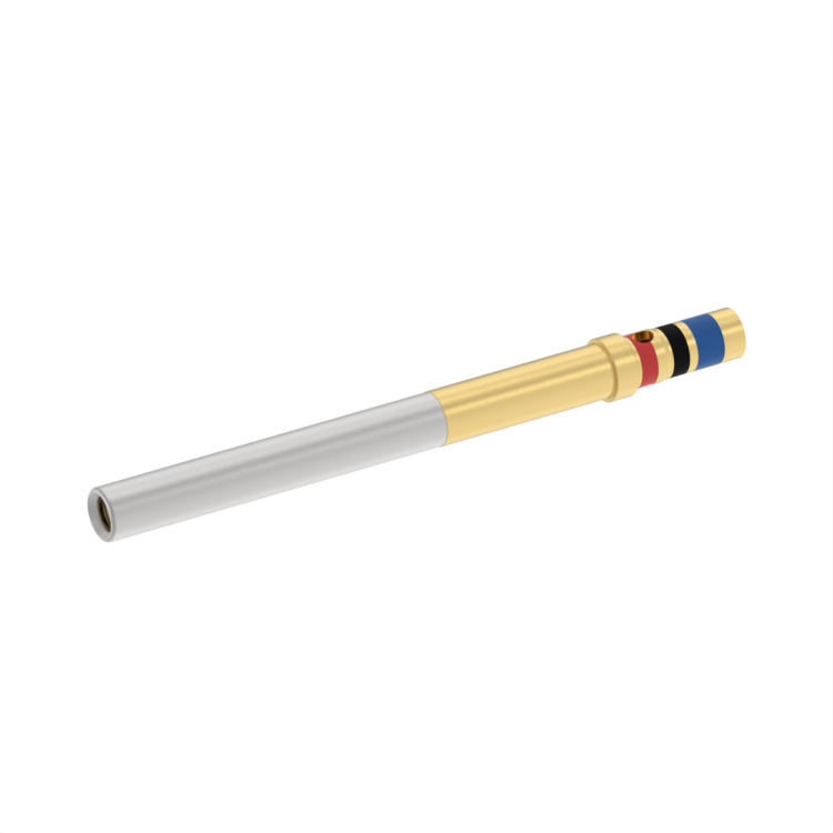 Size 20 Socket Power contact for AWG 24 AWG 22 AWG 20 cable - EN3682, MIL-C-83527A (MPX SERIES)