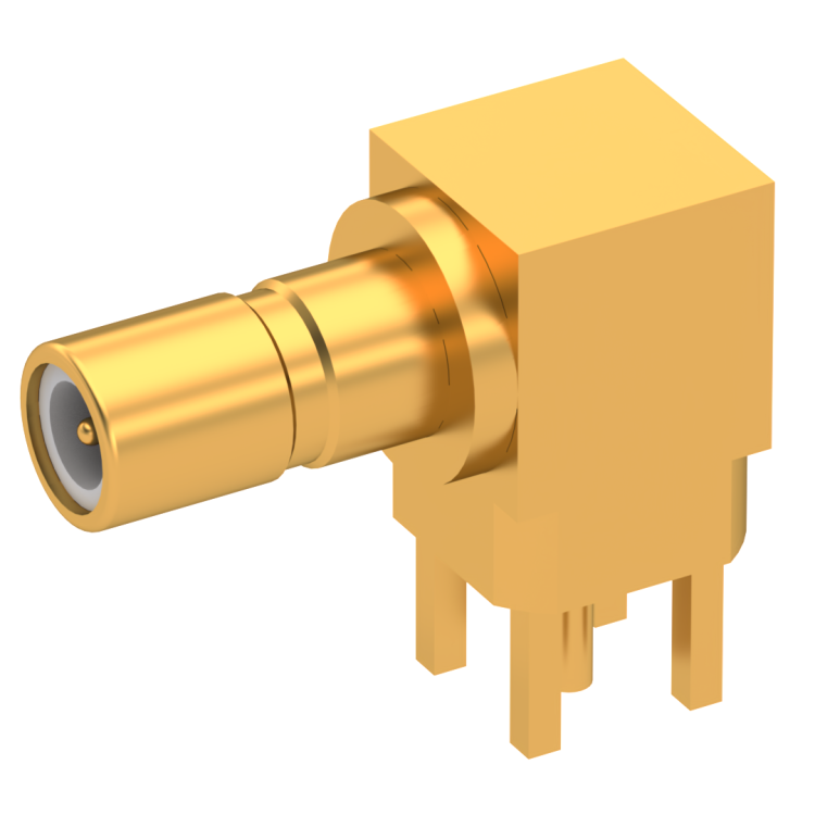 SSMB / RIGHT ANGLE JACK MALE GOLD