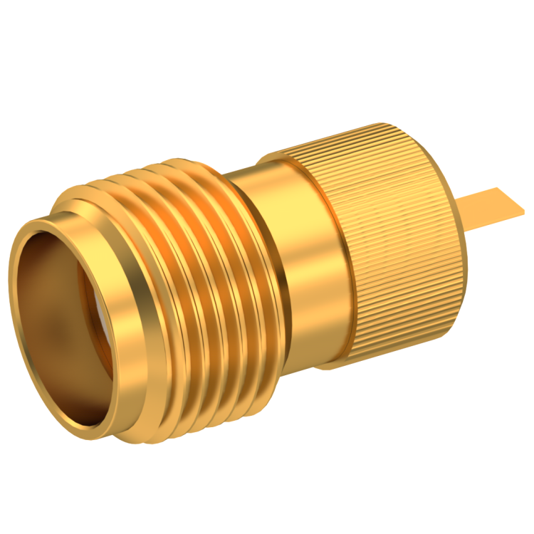 SMA / STRAIGHT JACK RECEPTACLE FEMALE GOLD CAPTIVE CONTACT