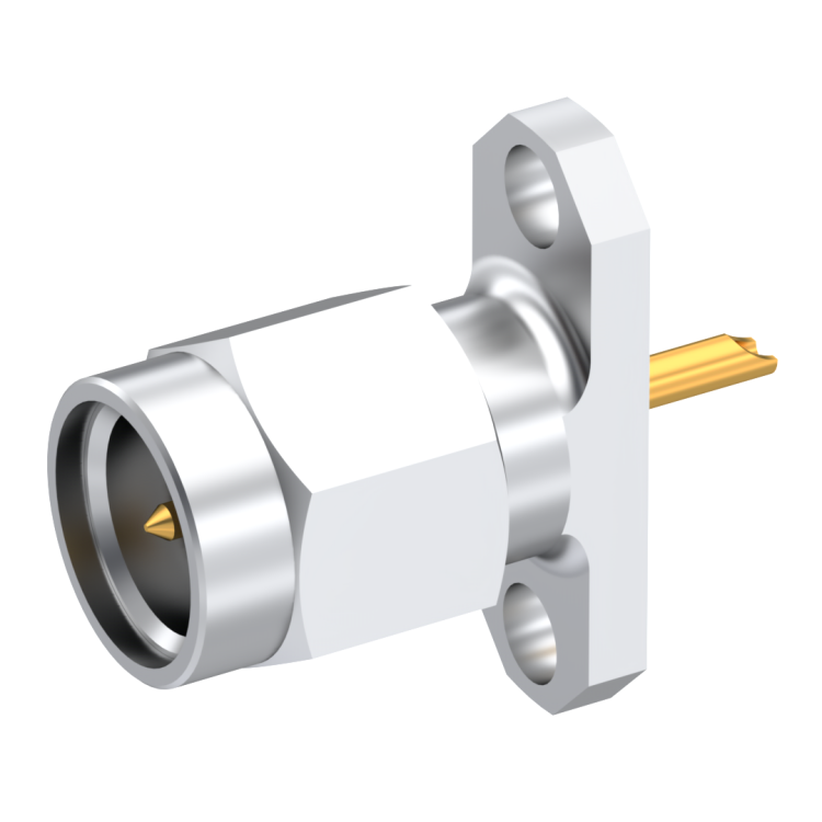 SMA / STRAIGHT PLUG RECEPTACLE MALE PASSIVATED