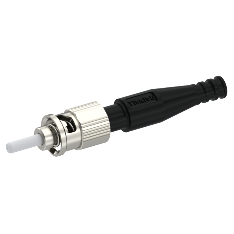 ST plug SM126µm for cable 2,7mm to 3mm (secure crimping)