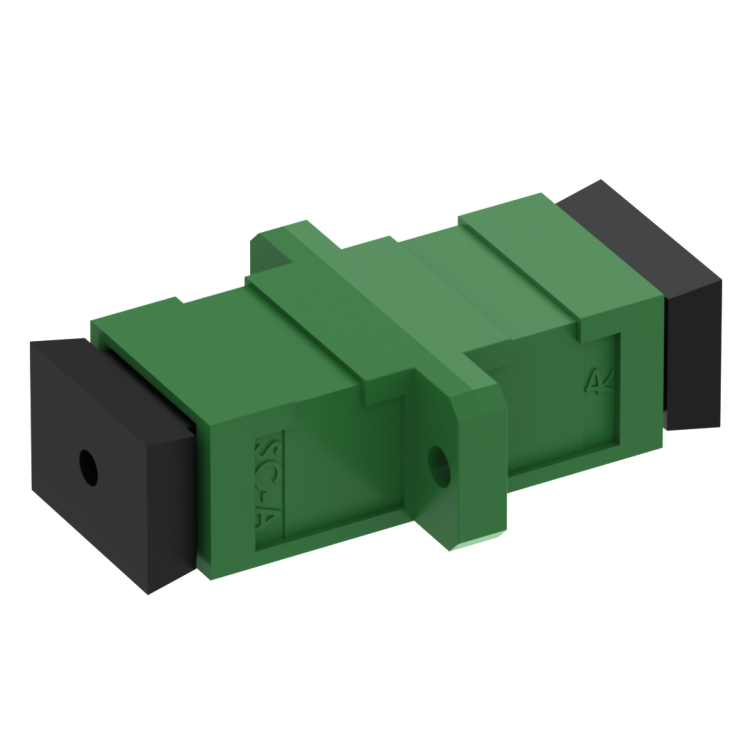 SC snap-in adaptor with zirconia alignment sleeve for simplex SM APC
