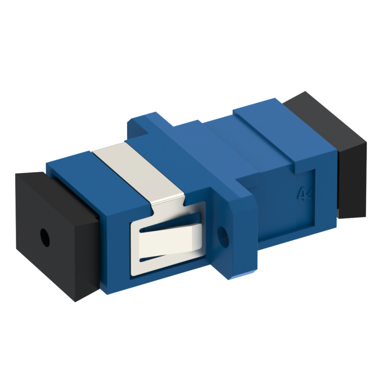 SC snap-in adaptor with zirconia alignment sleeve for simplex SM PC