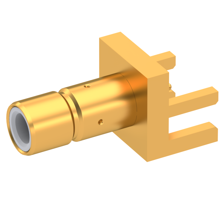 SMB / STRAIGHT MALE RECEPTACLE FOR PCB SMT TYPE - EDGE CARD