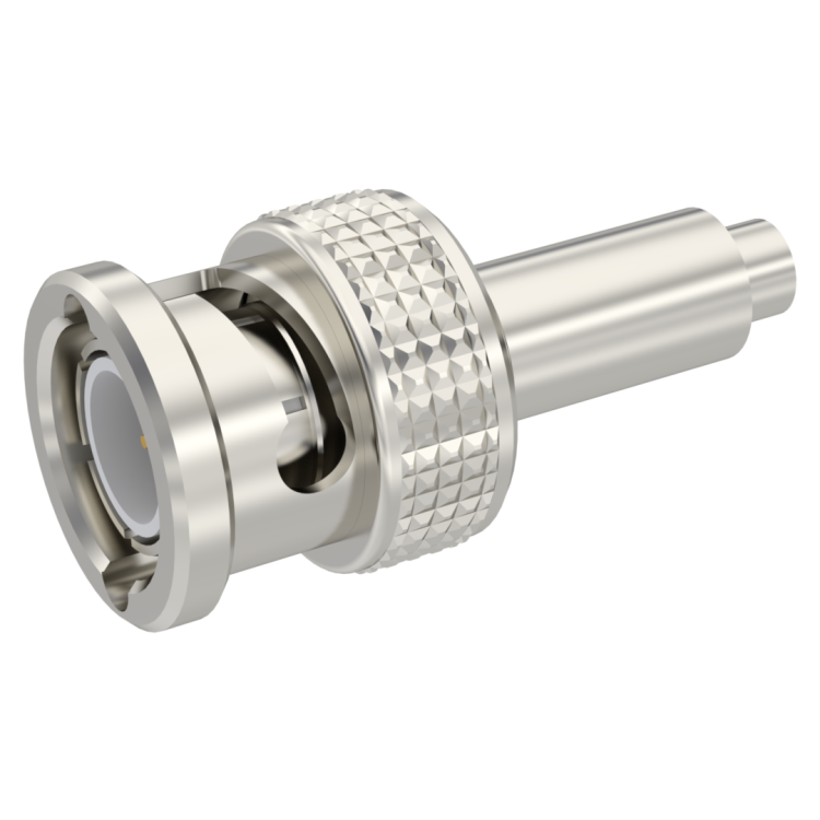 BNC / STRAIGHT PLUG CRIMP TYPE CABLE 2.6/75 S