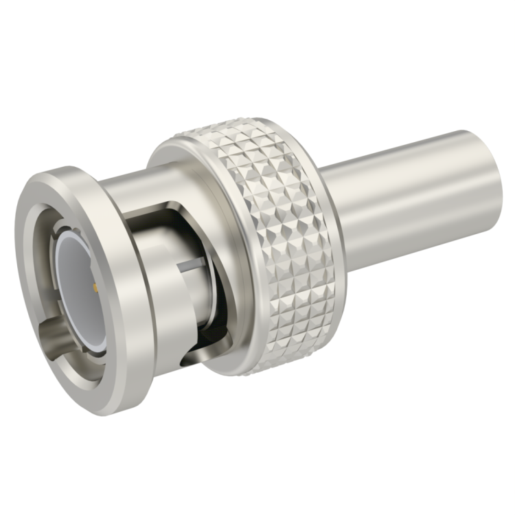 BNC / STRAIGHT PLUG CRIMP TYPE CABLE 5/75 D