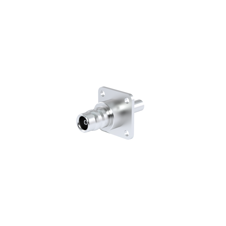 QN / STRAIGHT SQUARE FLANGE JACK CRIMP TYPE CABLE 5/50 S