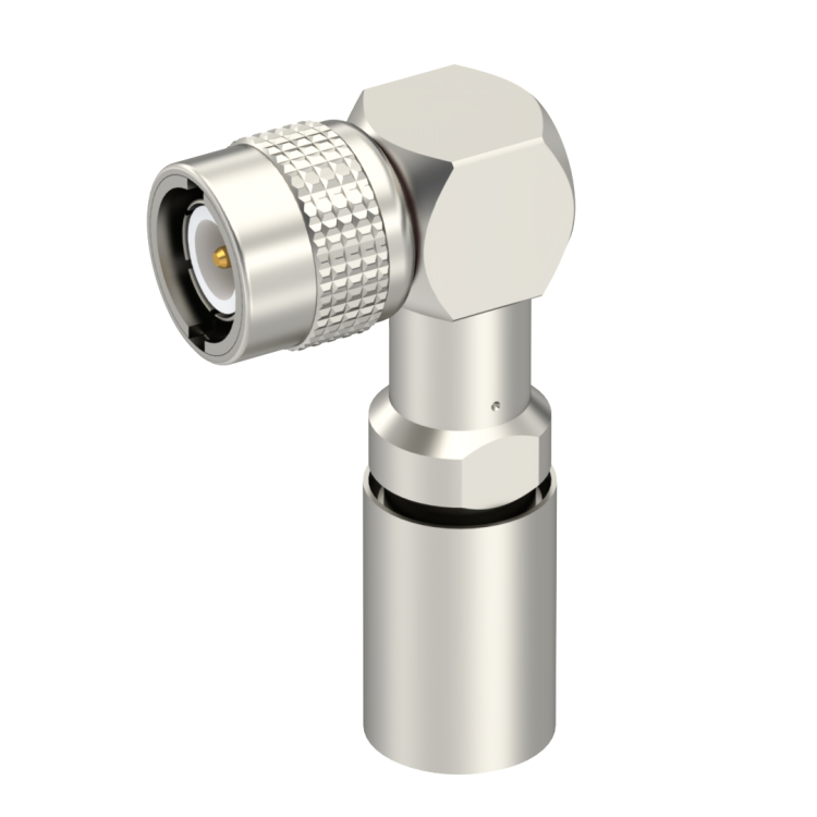 C / RIGHT ANGLE PLUG CRIMP TYPE CABLE 8/50