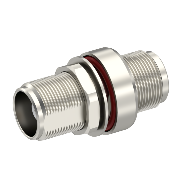 HN / BULKHEAD WATERPROOF FEMALE-FEMALE CERAMIC INSULATOR