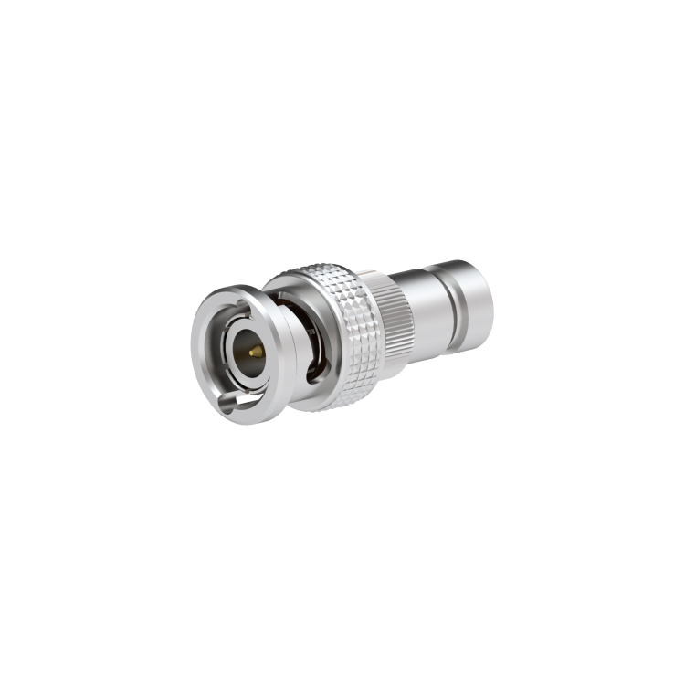 BNC MALE - MQ FEMALE STRAIGHT ADAPTER