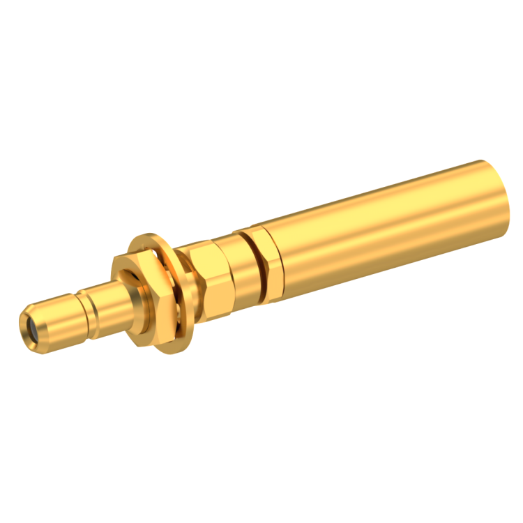 SSMB / STRAIGHT BULKHEAD JACK CRIMP TYPE - CABLE 2/50 S