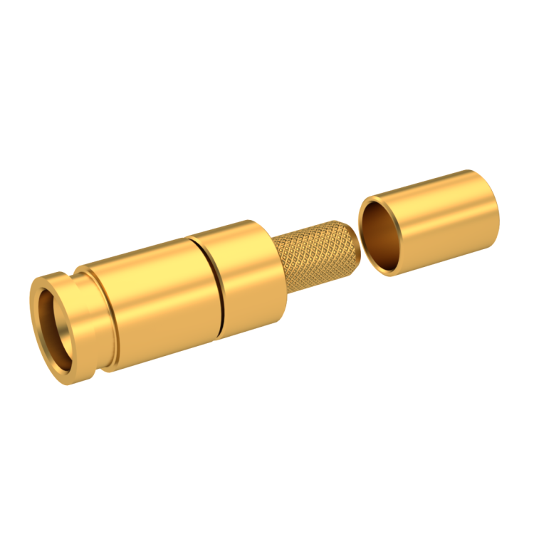 SMP-LOCK / STRAIGHT JACK CRIMP TYPE HIGH TEMP RATED FOR CABLE 2.6/50 S