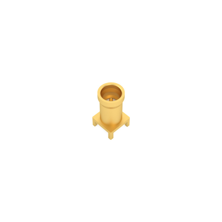 SMP-MAX / STRAIGHT MALE RECEPTACLE FOR PCB SNAP TYPE SOLDER LEGS