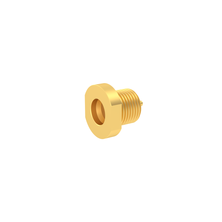 SMP-MAX / THREAD-IN MALE RECEPTACLE SNAP TYPE WITH CYLINDRICAL CONTACT