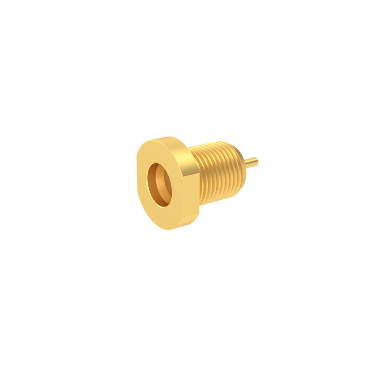 SMP-MAX / THREAD-IN MALE RECEPTACLE SNAP TYPE WITH CYLINDRICAL CONTACT