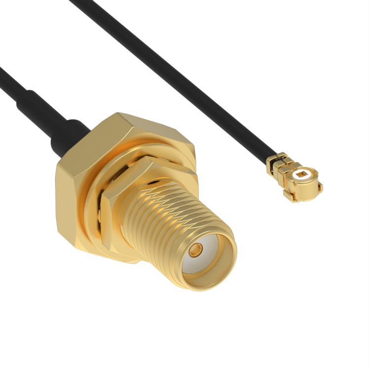 MML / PLUG H2.0 - SMA BULKHEAD JACK CABLE ASSEMBLY 1.13/50/S LGTH 130CM