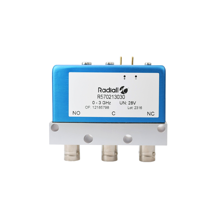 SPDT Ramses BNC 3GHz Latching 12Vdc TTL Diodes Pins Terminals
