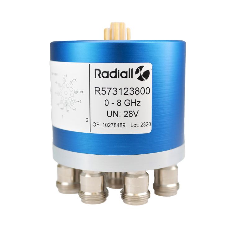 SP3T Terminated  Ramses N 12.4GHz Normally open 28Vdc Positive common D-sub connector