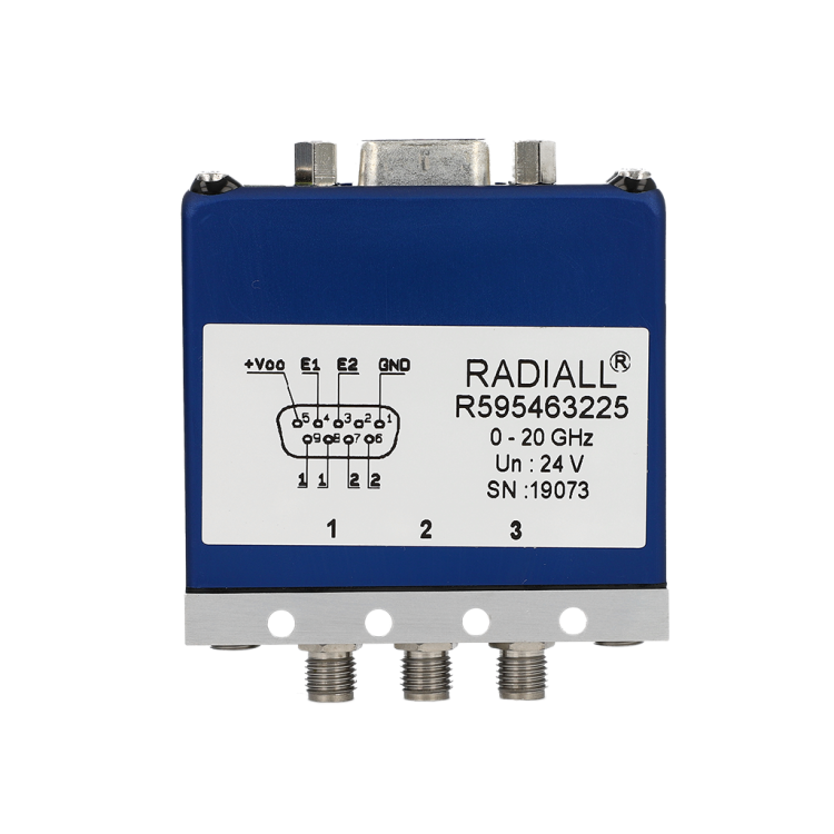 SPDT terminated Platinum SMA2.9 40GHz Latching Indicators 15Vdc TTL Positive common Diodes D-sub connector