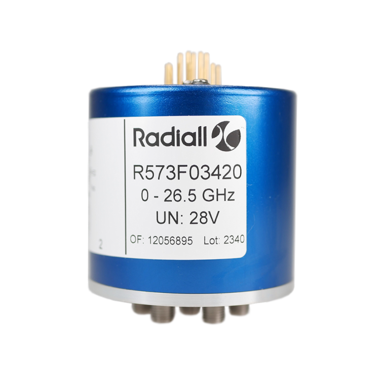 SP6T Ramses SMA 26.5GHz Latching Self-cut-off Auto-reset 28Vdc Diodes Pins Terminals