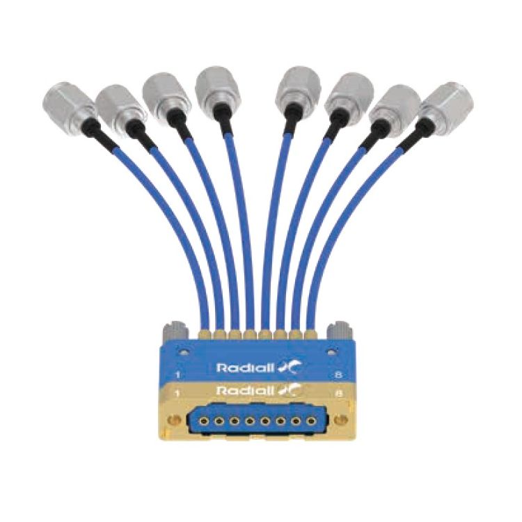 COAXHD 8 CHANNELS TO 1.85 M-67GHz C/A