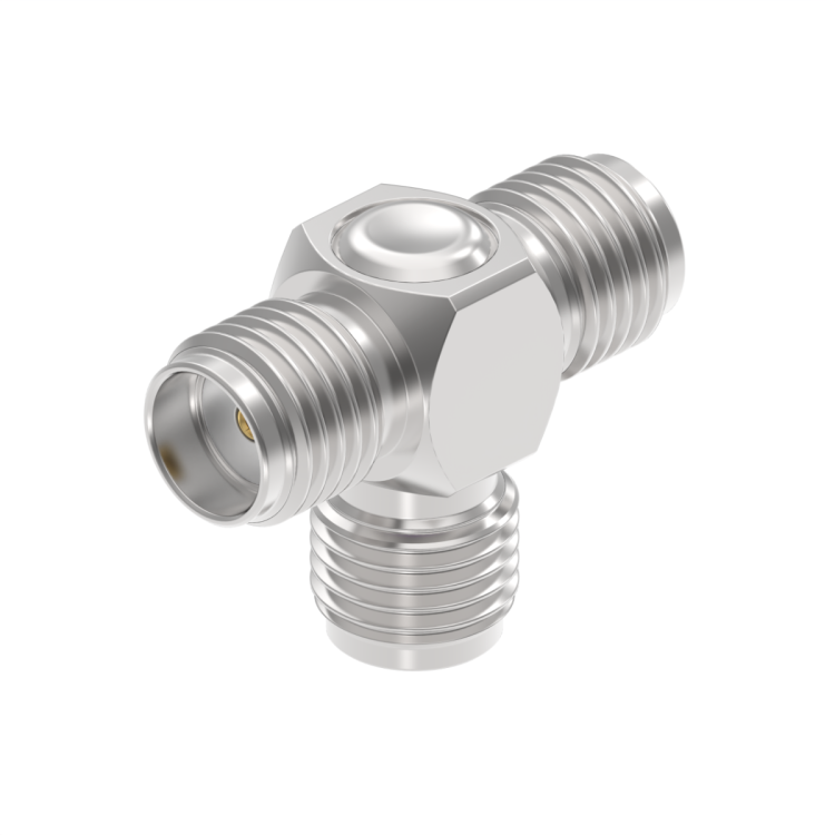 SMA / TEE FEMALE- FEMALE - FEMALE ADAPTER