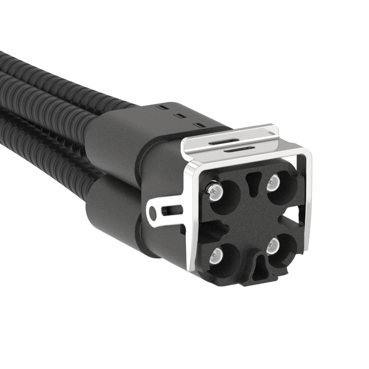 MLOC4 STR PLUG 4.3-10 STR PLUG CABLE 3/8"