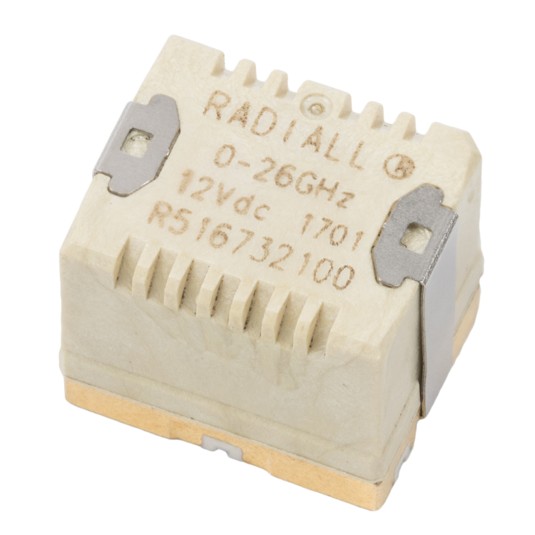 SMT Micro SPDT Quartz 18GHz Failsafe, inverted RF patch 24Vdc Not Soldered Standard packaging