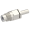 75 OHM / STRAIGHT JACK MALE CRIMP TYPE FOR 6/75 S NICKEL