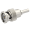 BNC / STRAIGHT PLUG MALE CRIMP TYPE FOR 2.6/50 D CABLE NICKEL