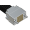 CABLE ASSEMBLY / 25 CHANNELS PRESSURE CONTACT CONNECTOR - SMA STR PLUG CABLE FLEX 1000MM