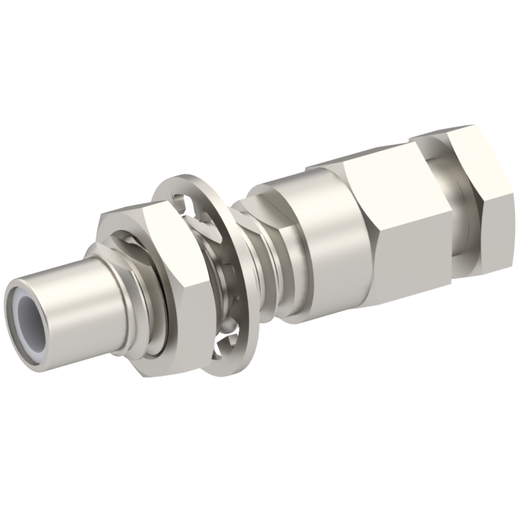 SMC / STRAIGHT JACK MALE SOLDER CLAMP FOR .085''/50 SR NICKEL