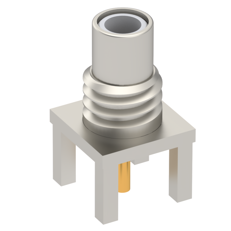 SMC / STRAIGHT JACK RECEPTACLE MALE NICKEL